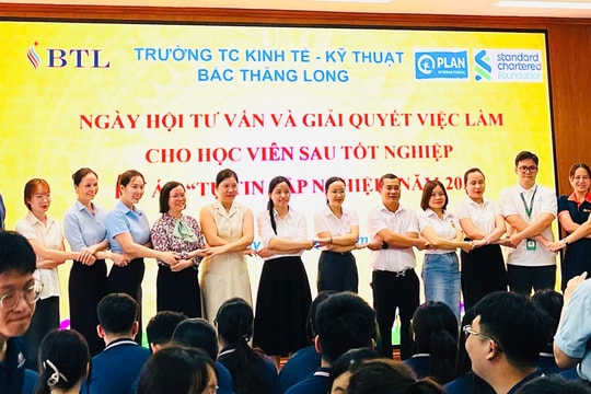 Rộng mở cơ hội việc làm cho học viên dự án Tự tin lập nghiệp