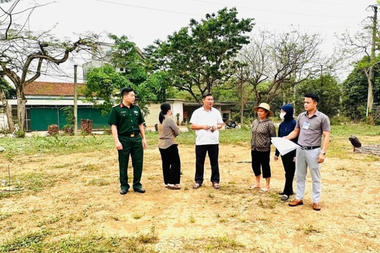 Xã Phú Cát tập trung giải phóng mặt bằng, đẩy nhanh tiến độ các dự án