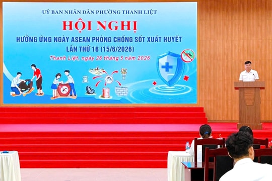 Thanh Liệt hưởng ứng Ngày ASEAN phòng, chống sốt xuất huyết lần thứ 16