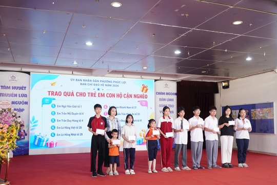 Phường Phúc Lợi phát động chiến dịch hè và Tháng hành động vì trẻ em năm 2026