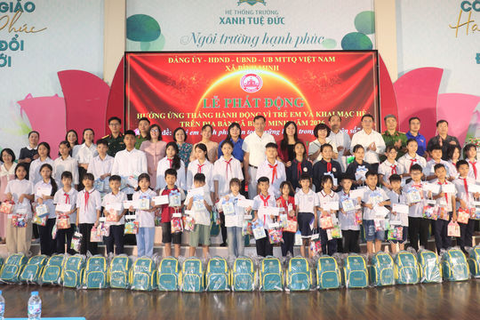 Xã Bình Minh phát động chiến dịch hè và Tháng hành động vì trẻ em năm 2026