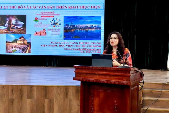 Xã Phúc Thịnh quán triệt, phổ biến Luật Thủ đô năm 2026