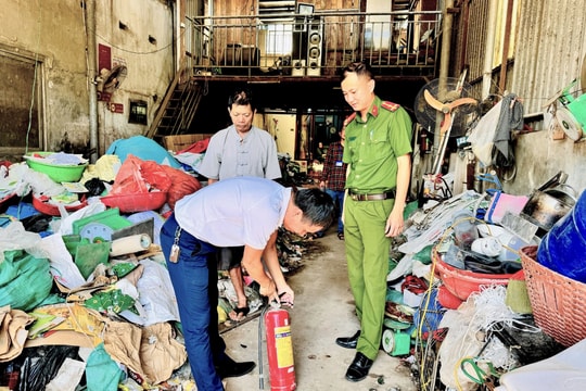 Nam Phù quyết liệt tháo gỡ “5 điểm nghẽn”, siết chặt phòng cháy, chữa cháy