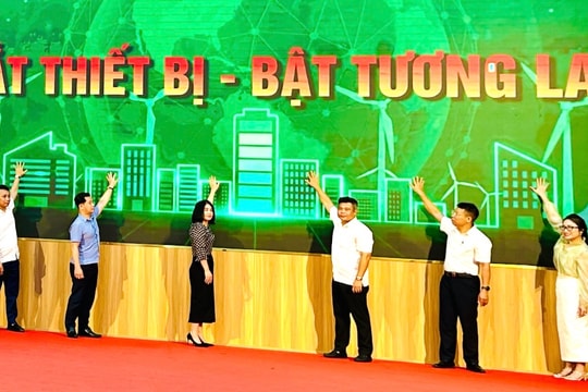 Phường Hoàng Mai tiết kiệm năng lượng vì một tương lai xanh