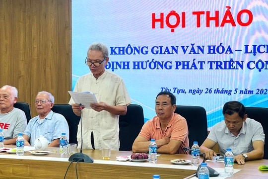 Phường Tây Tựu phát huy giá trị di sản văn hóa gắn với thực hiện Nghị quyết số 80-NQ/TW