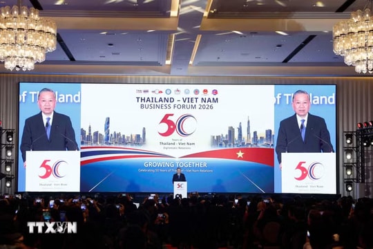 Tổng Bí thư, Chủ tịch nước Tô Lâm dự Diễn đàn doanh nghiệp Việt Nam - Thái Lan năm 2026