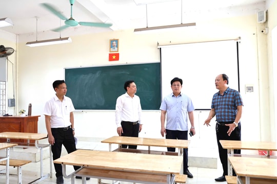Tam Hưng: Sẵn sàng các phương án đảm bảo an toàn cho kỳ thi vào lớp 10