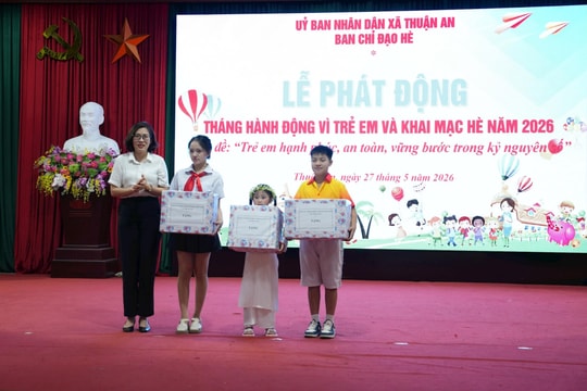 Chung tay xây dựng mùa hè an toàn cho trẻ em ở Thuận An