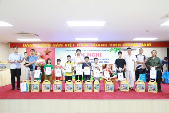 Phường Dương Nội phát động tháng hành động vì trẻ em và khai mạc hoạt động hè 2026