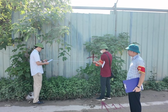 Xã An Khánh cưỡng chế kiểm đếm bắt buộc 30 hộ dân