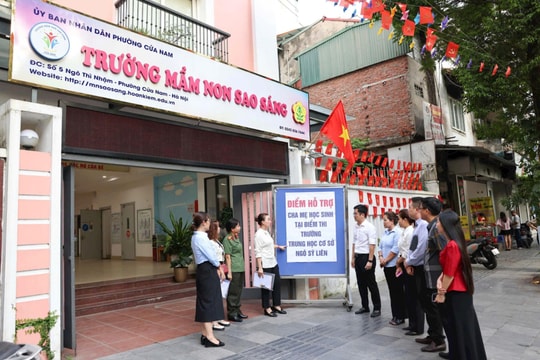 Phường Cửa Nam sẵn sàng cho kỳ thi tuyển sinh vào lớp 10