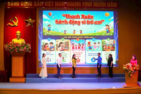 Phường Thanh Xuân phát động Tháng hành động vì trẻ em năm 2026