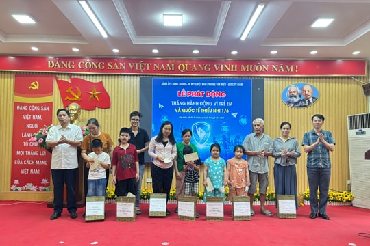 Phường Văn Miếu - Quốc Tử Giám chung tay chăm lo cho trẻ em có hoàn cảnh khó khăn
