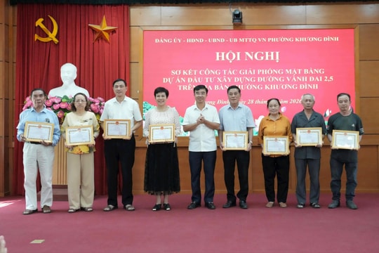 Đồng thuận mở đường Vành đai 2,5 ở Khương Đình