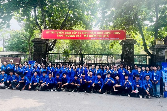 Tuổi trẻ Thượng Cát ra quân “Tiếp sức mùa thi” tuyển sinh lớp 10