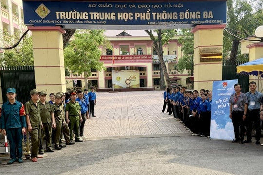 Phường Ô Chợ Dừa huy động nhiều lực lượng hỗ trợ thí sinh thi vào lớp 10
