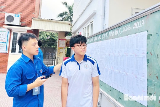 414 thí sinh làm thủ tục dự thi vào lớp 10 THPT công lập tại phường Kiến Hưng
