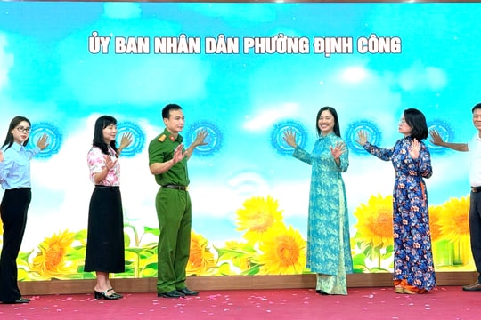 Phường Định Công phát động Tháng hành động vì trẻ em 2026