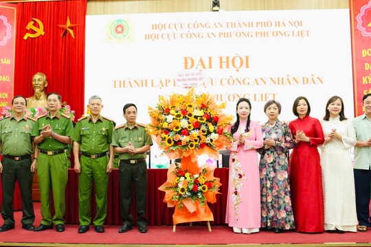 Thành lập Hội Cựu Công an nhân dân phường Phương Liệt