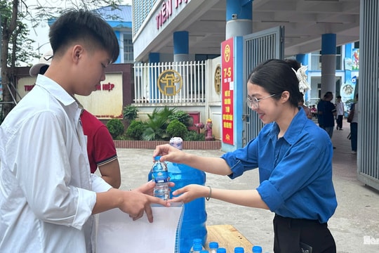 Đảm bảo an toàn, thuận lợi cho thí sinh dự thi vào lớp 10 ở xã Đại Thanh