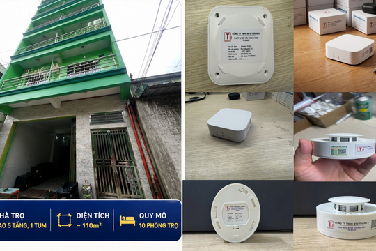 Ra mắt thiết bị báo cháy không dây ứng dụng công nghệ AI