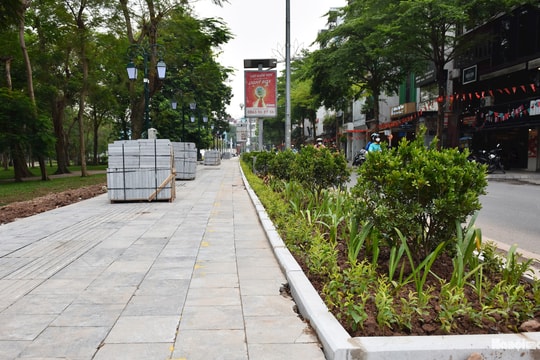 Diện mạo mới quanh công viên Thống Nhất sau chỉnh trang vỉa hè phố Nguyễn Đình Chiểu