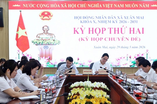 HĐND xã Xuân Mai thông qua nhiều nội dung quan trọng về ngân sách và đầu tư công