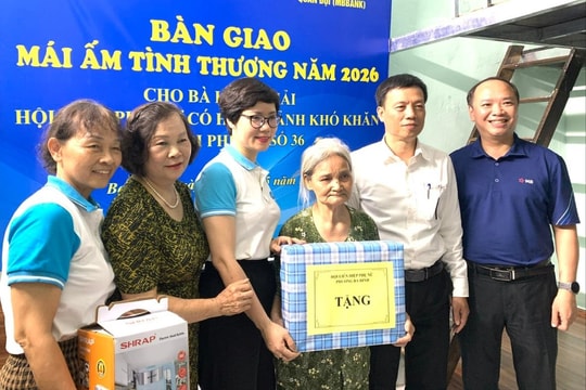 Phường Ba Đình lan tỏa nghĩa tình qua những mái ấm yêu thương