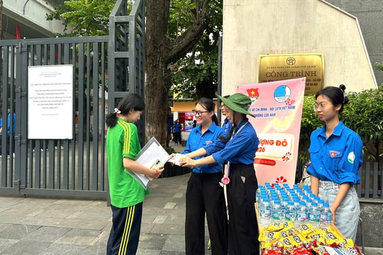 Phường Cửa Nam đồng hành cùng thí sinh và phụ huynh trong kỳ thi vào lớp 10 THPT