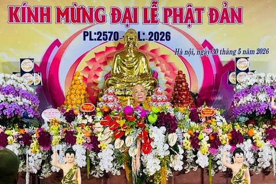 Trang nghiêm Đại lễ Phật đản Phật lịch 2570 tại Thủ đô Hà Nội