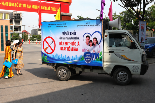 Xã Vĩnh Thanh đẩy mạnh phòng, chống tác hại thuốc lá thế hệ mới