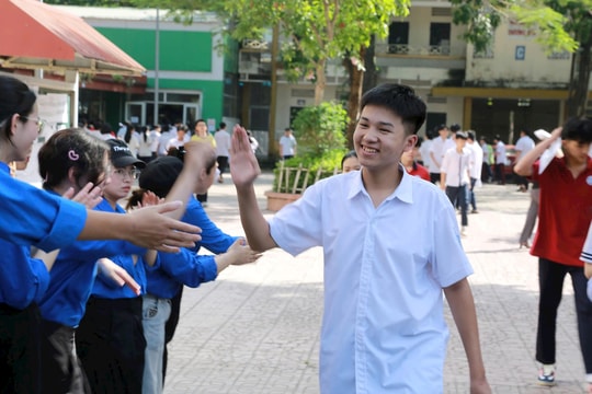 Nhiều thí sinh phường Dương Nội tự tin sau hai môn thi vào lớp 10