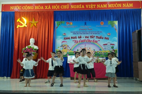Khai mạc hè 2026: Xã Chương Dương tạo sân chơi bổ ích cho thanh thiếu nhi