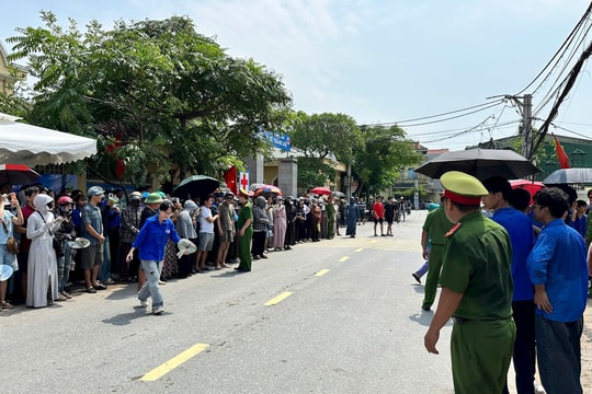 Hơn 99% thí sinh xã Chương Dương hoàn thành ngày thi lớp 10 đầu tiên