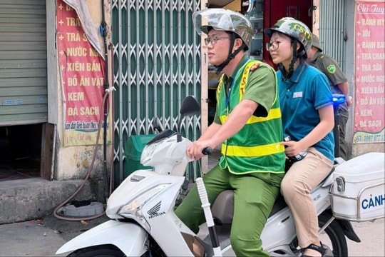Gần 100 đoàn viên “tiếp sức mùa thi” tại xã Trung Giã