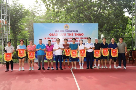 Phường Yên Sở sôi nổi các hoạt động hưởng ứng Tháng Công nhân 2026