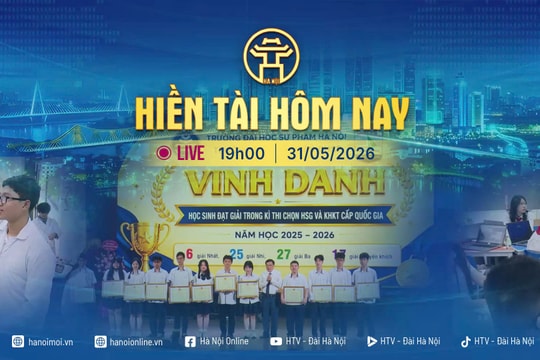 [Trực tiếp] Chương trình thời sự ngày 31-5: Hiền tài hôm nay