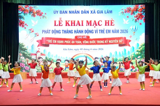Gia Lâm hướng tới mùa hè an toàn, bổ ích cho trẻ em