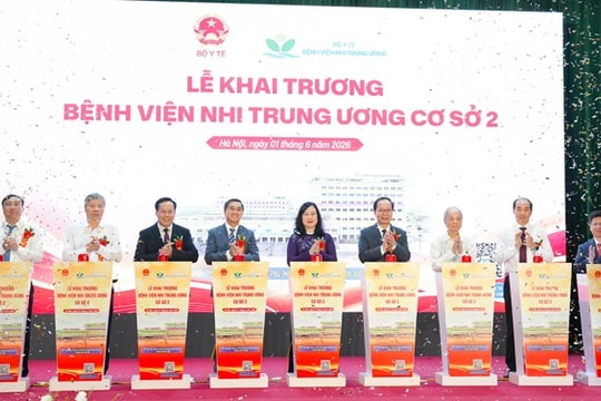Bệnh viện Nhi Trung ương cơ sở 2 chính thức hoạt động