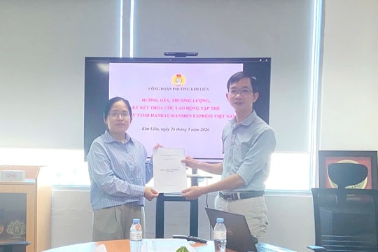 Công đoàn phường Kim Liên khẳng định vai trò “bệ đỡ” phúc lợi cho người lao động