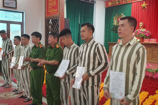 168 phạm nhân Trại giam Suối Hai được đặc xá năm 2026