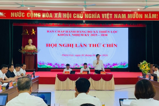Xã Thiên Lộc tập trung thực hiện mục tiêu tăng trưởng hai con số