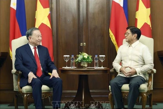 Tổng Bí thư, Chủ tịch nước Tô Lâm hội đàm với Tổng thống Philippines Ferdinand Romualdez Marcos Jr.