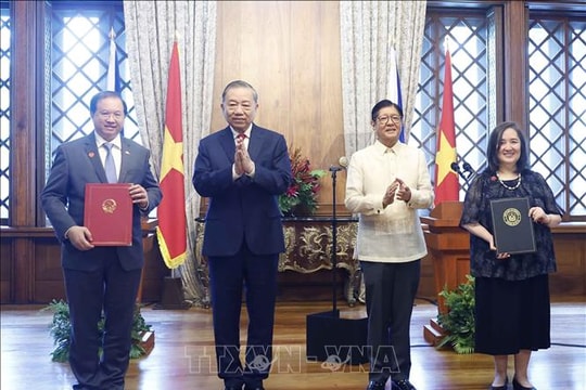 Việt Nam – Philippines nâng cấp quan hệ Đối tác chiến lược tăng cường