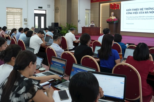 Xã Thuận An tập huấn quản trị công việc trên HanoiWork
