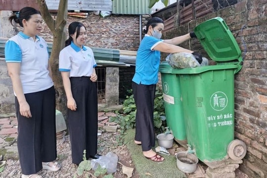 Phú Xuyên: Hiệu quả mô hình xử lý rác hữu cơ bằng men vi sinh