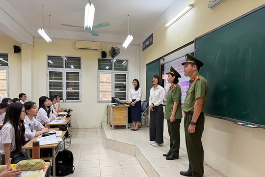 Mô hình “Trường học 3 nhất về an ninh, an toàn”: Tạo vòng bảo vệ nhiều lớp cho học đường