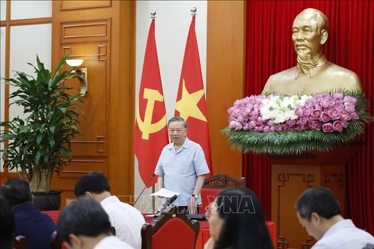 Tổng Bí thư, Chủ tịch nước Tô Lâm: Chuyển từ sắp xếp xong bộ máy sang vận hành tốt bộ máy