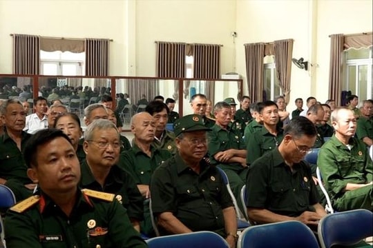 Xã Mỹ Đức: Đẩy mạnh tuyên truyền Luật Thủ đô năm 2026 tới hội viên cựu chiến binh