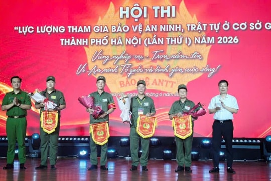 4 đội thi tranh tài “Lực lượng tham gia bảo vệ an ninh, trật tự ở cơ sở giỏi”